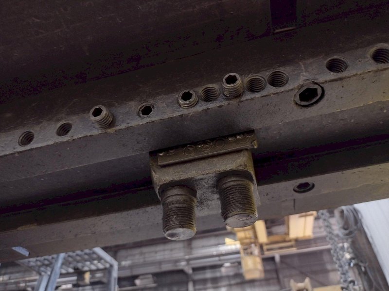 18&#039; LONG T-SLOTTED RAIL DIE PLATE: STOCK #24011