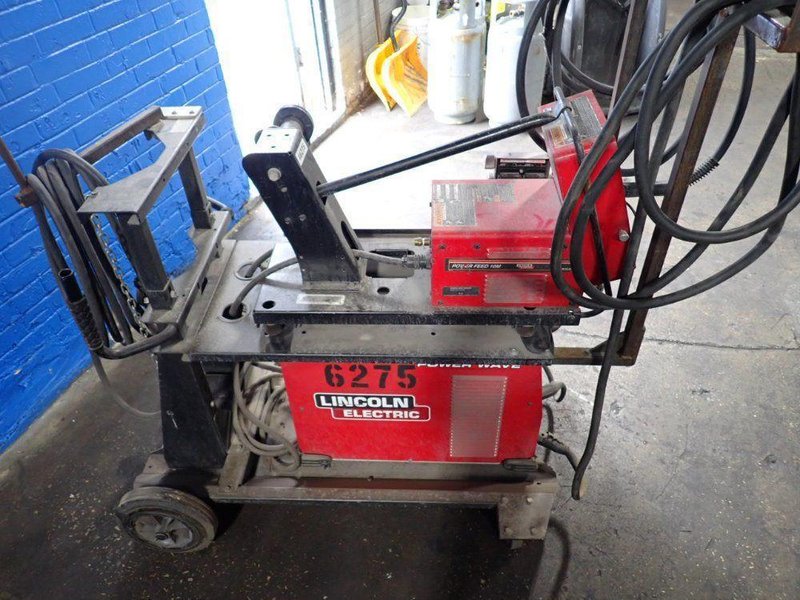 LINCOLN 350 A WELDER  -  POWER WAVE S350