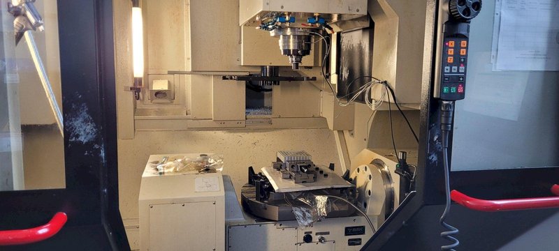 Quaser UX 600 High Precision 5-Axis Trunnion Style Vertical Machining Center