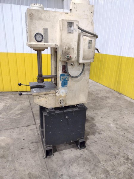 6 TON DENISON MODEL#MULTIPRESS HYDRAULIC C FRAME PRESS 12" STROKE: STOCK #22297