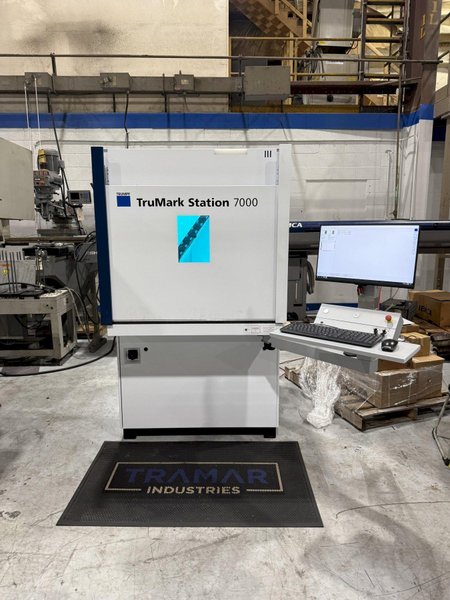 2023 Trumpf TruMark Station 7000 Used Rotary Laser Marker For Sale