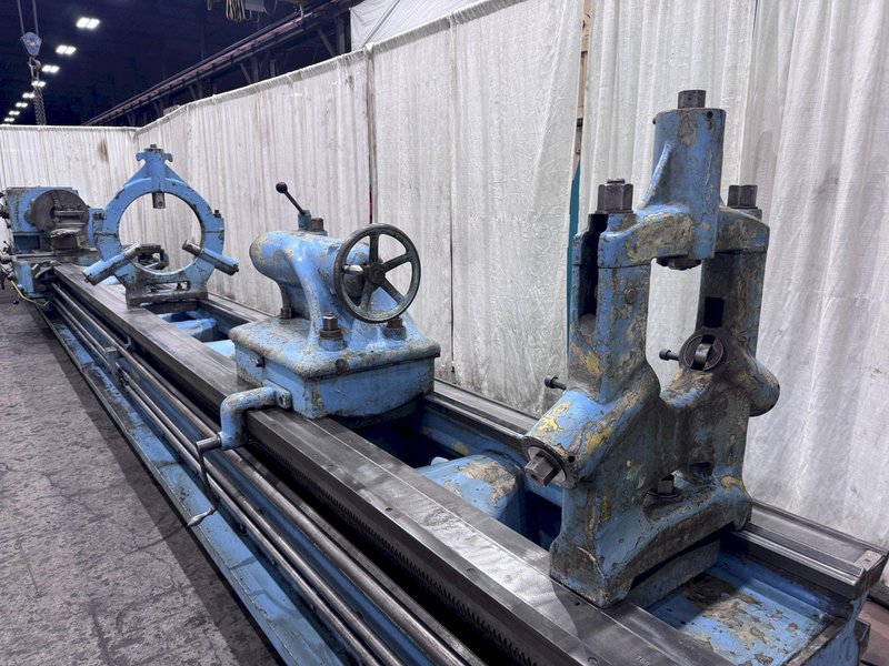 37" X 314" NILES ENGINE LATHE: STOCK #72193