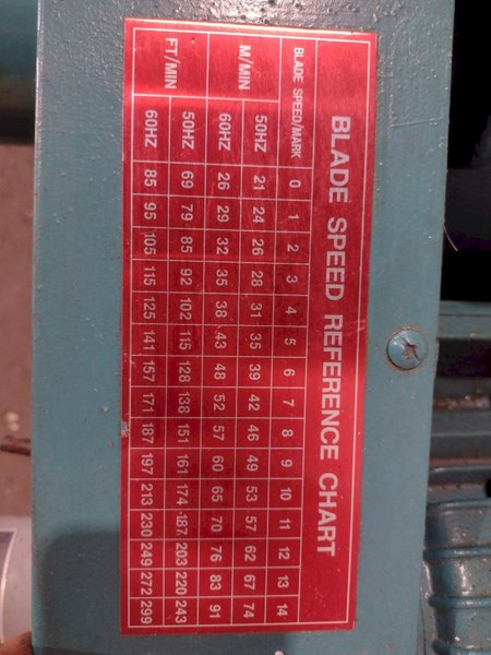 12" x 12" KALAMAZOO MODEL #KC12AX AUTOMATIC HORIZONTAL BANDSAW: STOCK #18787