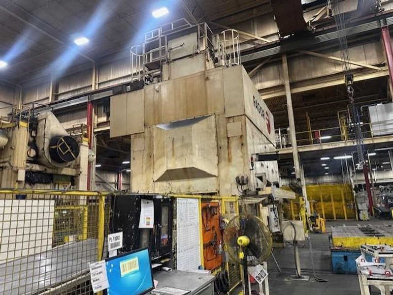 1000 Ton, FAGOR #LE4-1000-4000-2300, BLANKING PRESS LINE