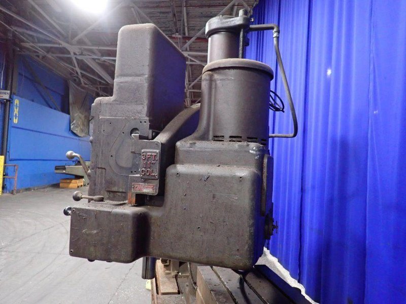 THE AMERICAN TOOL WORKS CO 11" COLUMN X 3' ARM RADIAL ARM DRILL