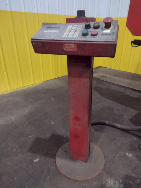 14" X 20.5" BOMAR MODEL #SL-520 SEMI-AUTOMATIC DUAL POST HORIZONTAL BAND SAW, 2003: STOCK #19577