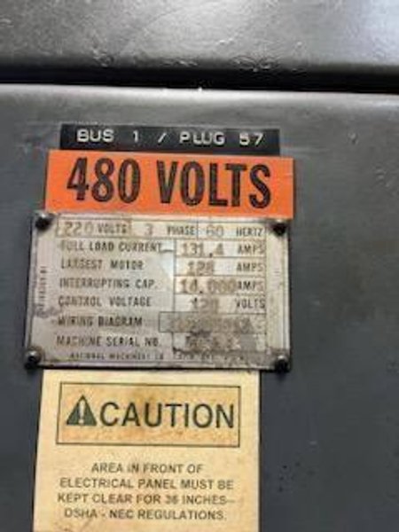 9/16&quot; NATIONAL #89 2 DIE 3 BLOW COLD HEADER