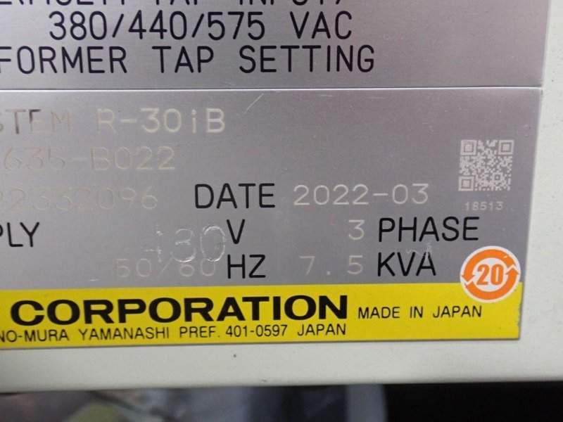 FANUC R-2000IC 165F ROBOT   -  A05B-1333-B201