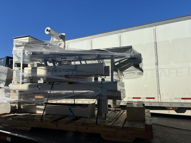 Key Technologies Pulsescrubber Continuous Polisher Stainless Steel Food Equipment with Vacumax Pneumatic Conveyor, 2023 – In Original Packaging!