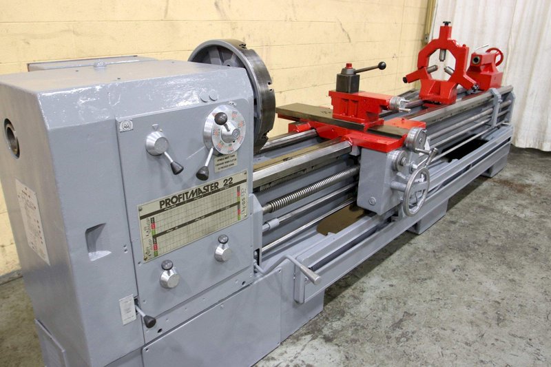 22" X 120" PROFITMASTER GAP BED ENGINE LATHE : STOCK #62964