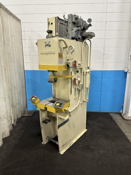 8 TON HANNIFIN C FRAME HYDRAULIC PRESS: STOCK #77517