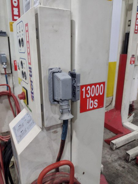 (4) 13,000 LBS STERTIL-KONI MODEL ST-1060 HEAVY DUTY MOBILE COLUMN LIFT JACKS: STOCK #23064