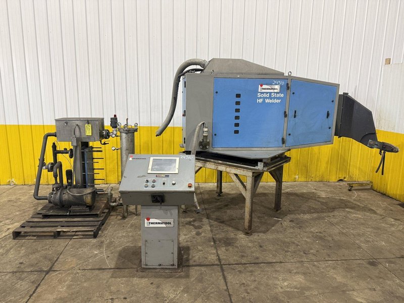 250 KW THERMATOOL MODEL #CF14-1506460 SOLID STATE HF WELDER SYSTEM, THERMAVIEW CONTROLS: YOBRO #24310