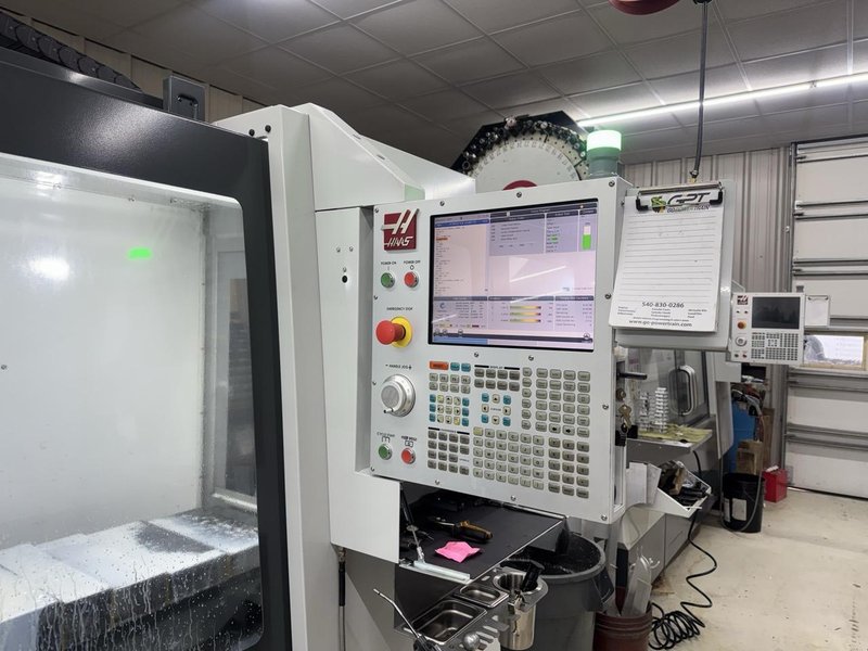Haas VF-4 VMC, 2024 – 4th Axis Ready, Rigid Tap, High Speed Machining, Chip Auger