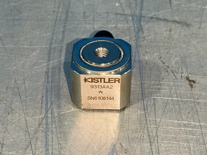 KISTLER 0-4500LBF RANGE PIEZOELECTRIC PRESS FORCE LOAD CELL  -  9313AA2