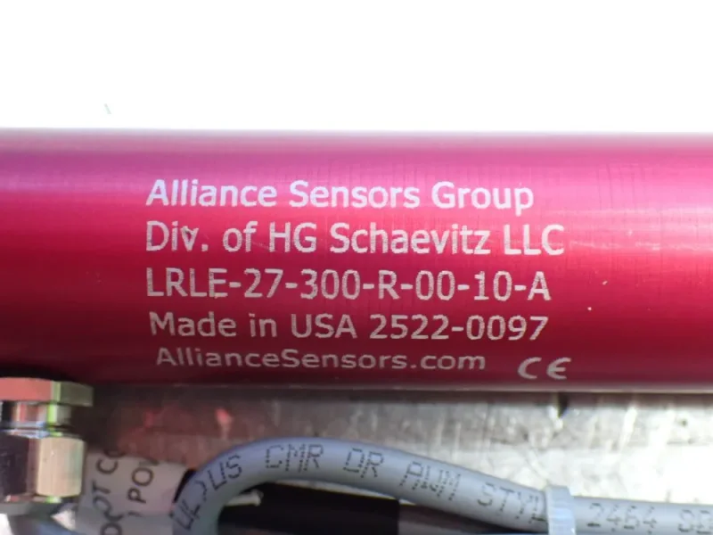 ALLIANCE SENSORS GROUP 2 LINEAR VARIABLE INDUCTIVE TRANSDUCER POSITION SENSORS  -  LRLE-27-300-R-00-10-A