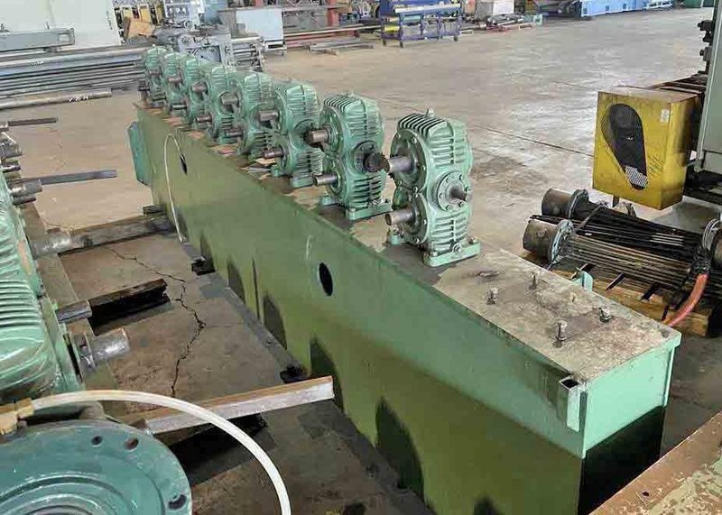 18 Stand 48.00&quot; x 3.50&quot; Bradbury Rollformer Stock # 3492