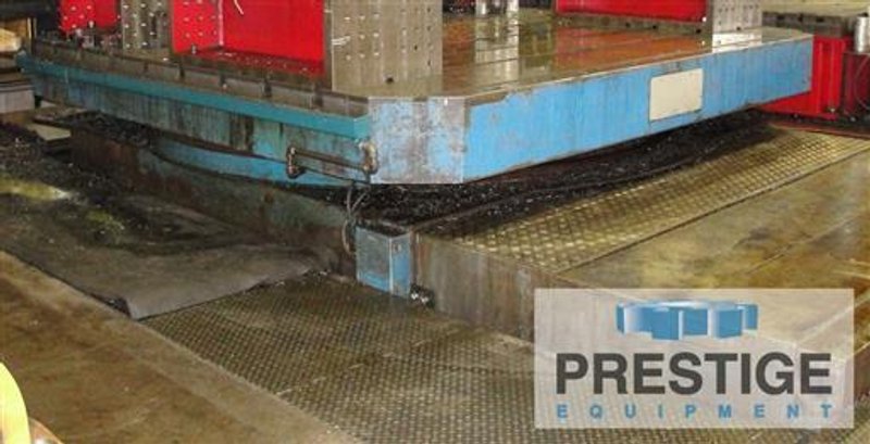 Noble &amp; Lund 137" x 137" CNC B-Axis In-feeding Rotary Table