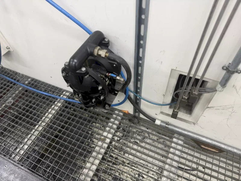 40' RESATO CONTAINERIZED HIGH PRESSURE TEST BAY W/ 3 TON YALE HOIST SYSTEM: YOBRO #25867