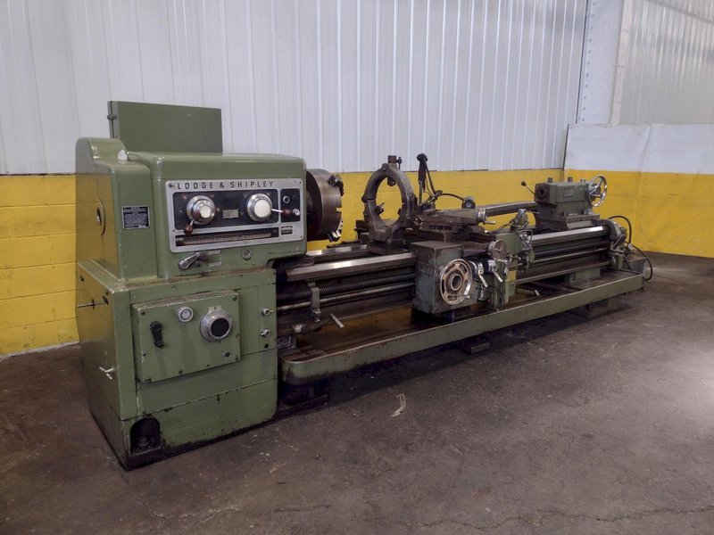 26" x 96" LODGE &amp; SHIPLEY MODEL #RXE 2516 ENGINE LATHE, 2" HOLE: STOCK 17057