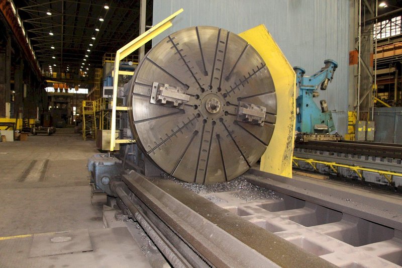 100&quot; X 580&quot; (48&#039;) BETTS MODEL 57R ENGINE LATHE: STOCK 71093