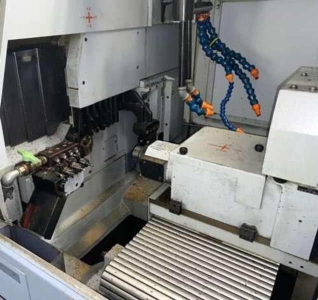 Star SR-20R CNC Swiss Screw Type Automatic Lathe – Bar Feeder