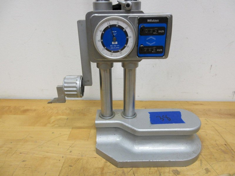 Mitutoyo 192-141 Twin Beam 18" Digital Height Guage with Dust Sleeve- Auction Item