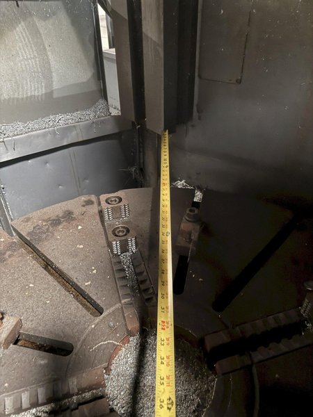 GIDDINGS &amp; LEWIS VERTICAL TURRET LATHE. STOCK # 0546626
