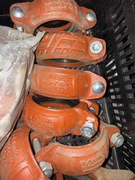 4&quot; TO 10&quot; VICTAULIC &amp; RIGIDLOK PIPE COUPLINGS: YOBRO #24414