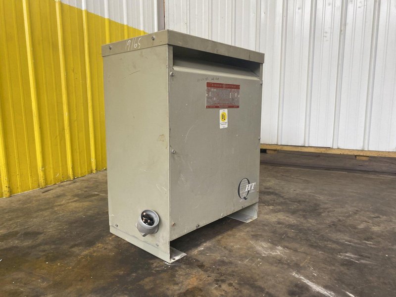 30 KVA GE  480-240 VOLT 3-PHASE ELECTRIC TRANSFORMER: STOCK #19165