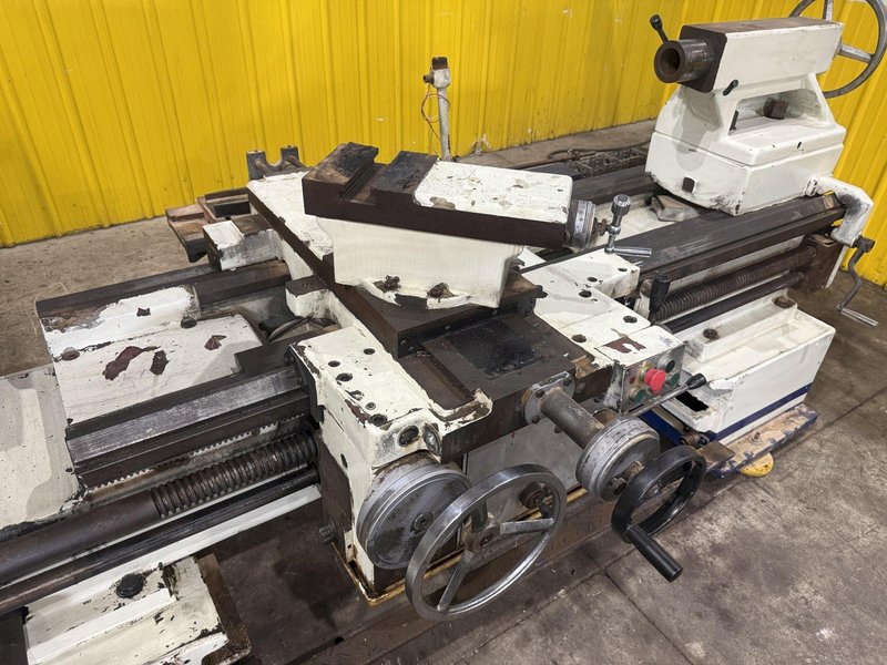 32" X 60" BIRMINGHAM MODEL #DL3260 GAP BED ENGINE LATHE, 2006, 5" HOLE : YOBRO #25340