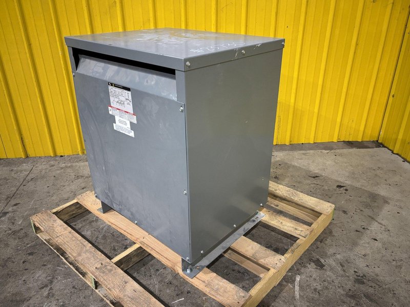 112.50 KVA SQUARE D SORGEL 480-&gt;208Y/120 3-PHASE ELECTRICAL TRANSFORMER: STOCK #23730
