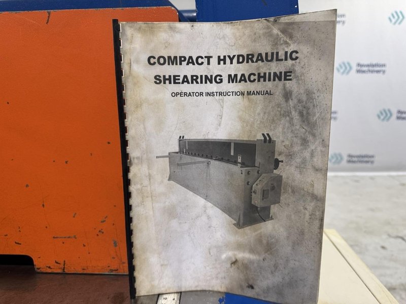 10′ x 14 Ga. PROFAB H-12014 Hydraulic Shear, 2023 –  w/ Foot Pedal, Manual Back Gauge &amp; Front Support Arms