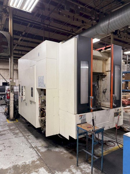 MAZAK NEXUS 4000-2 CNC HORIZONTAL MACHINING CENTER (YEAR NEW 2011). STOCK #1112125