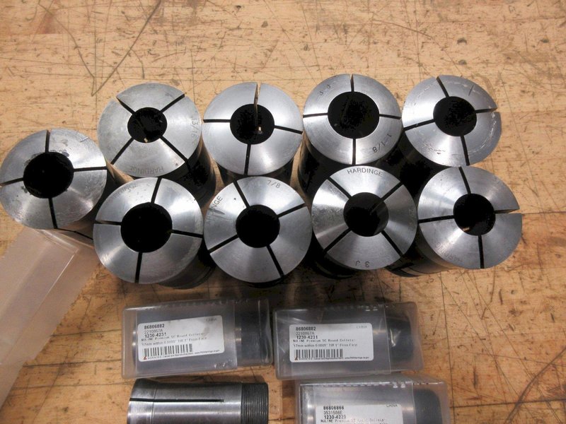 Hardinge Assorted 5C &amp; 3J Collets- Auction Item