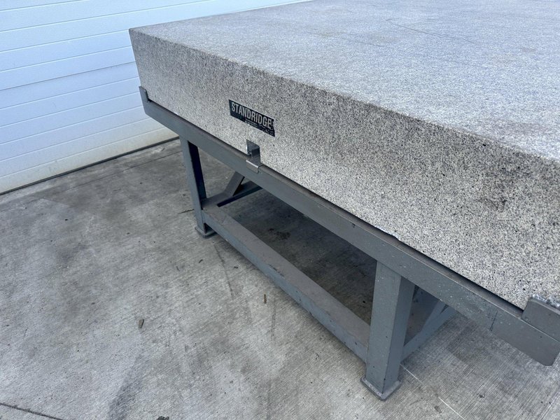 70&quot; X 74&quot; 12&quot; STANDBRIDGE GRANITE SURFACE PLATE: STOCK #77848
