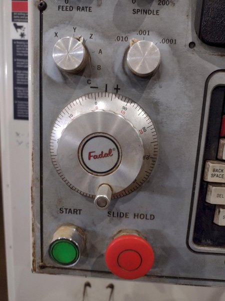 FADAL MODEL #VMC3016 VERTICAL CNC MACHINING CENTER: STOCK #23059