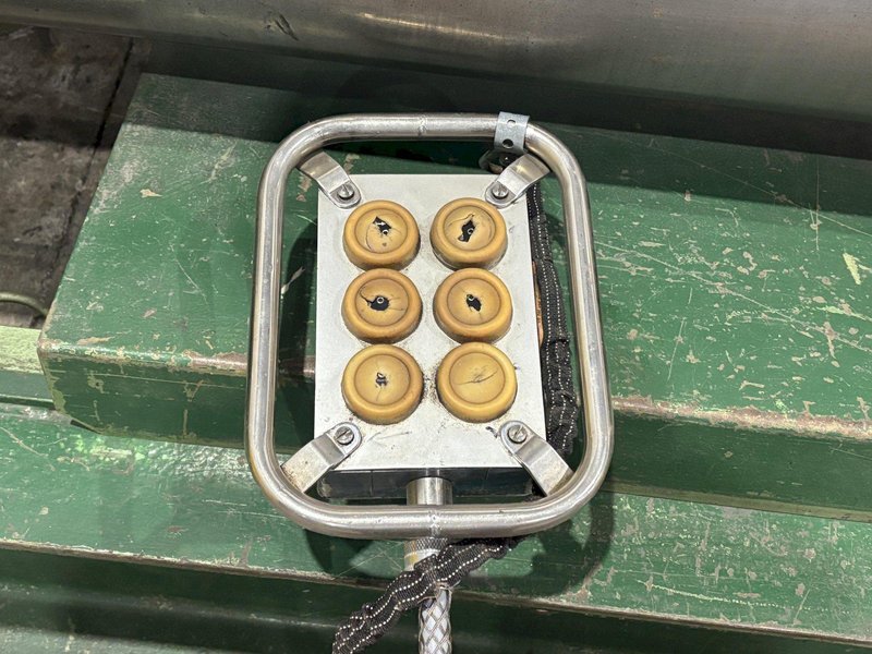 12&#039; X 1/4&quot; ROUNDO MODEL #PS-205 DOUBLE PINCH HYDRAULIC 3 ROLL PLATE ROLL: STOCK #23118