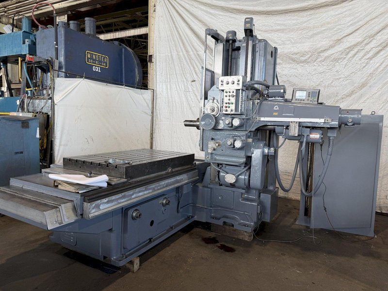 4" DEVLIEG 4H-60 SPIRAMATIC HORIZONTAL BORING MILL. STOCK # 0220326