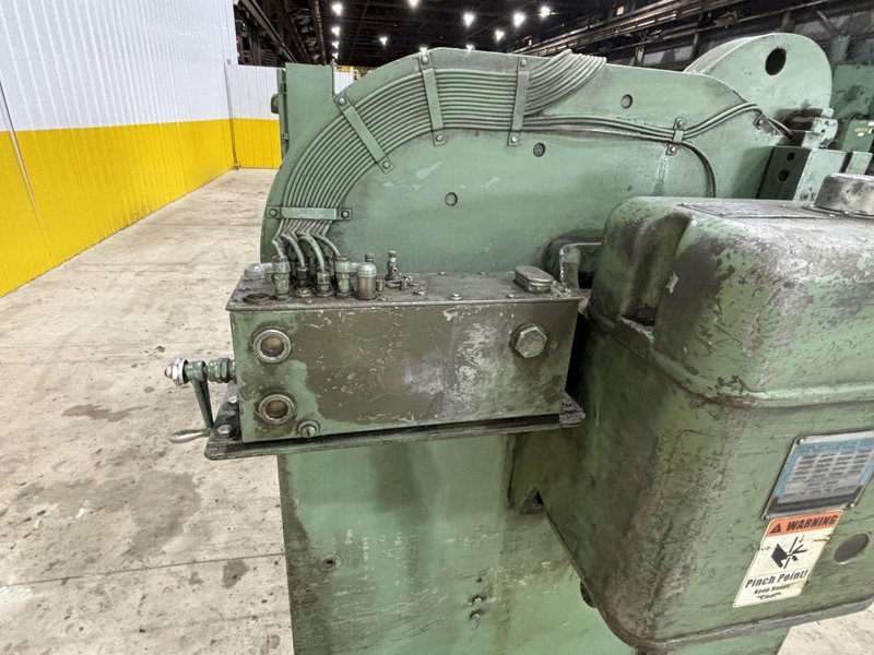 8&#039; X 10 GAUGE CINCINNATI MODEL #1008 MECHANICAL POWER SQUARING SHEAR: STOCK #21094