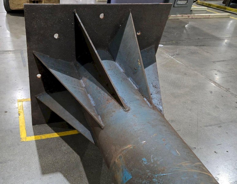 CONCO MODEL 2 TON JIB CRANE USED