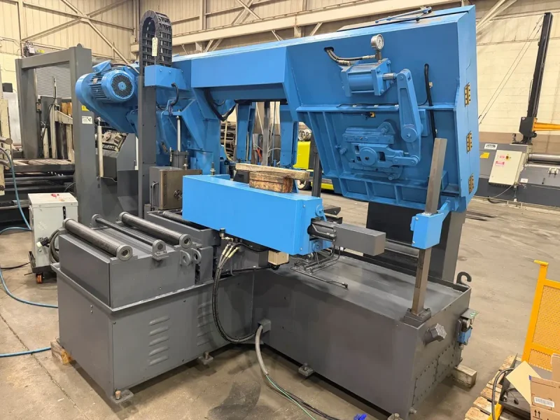 Used 2021 DoAll 24" x 22" automatic horizontal dual column bandsaw model DC-560NC