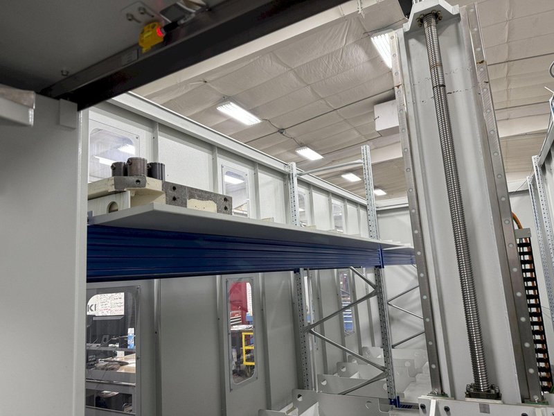 Used 2015 Grob G550 5-Axis CNC Horizontal Machining Center For Sale with 10 Station Pallet Pool