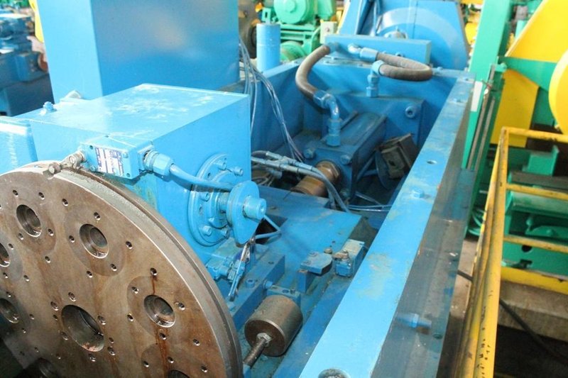 9 STATION DICKEY TURRET HEAD RAM FORMING MACHINE: STOCK #50073