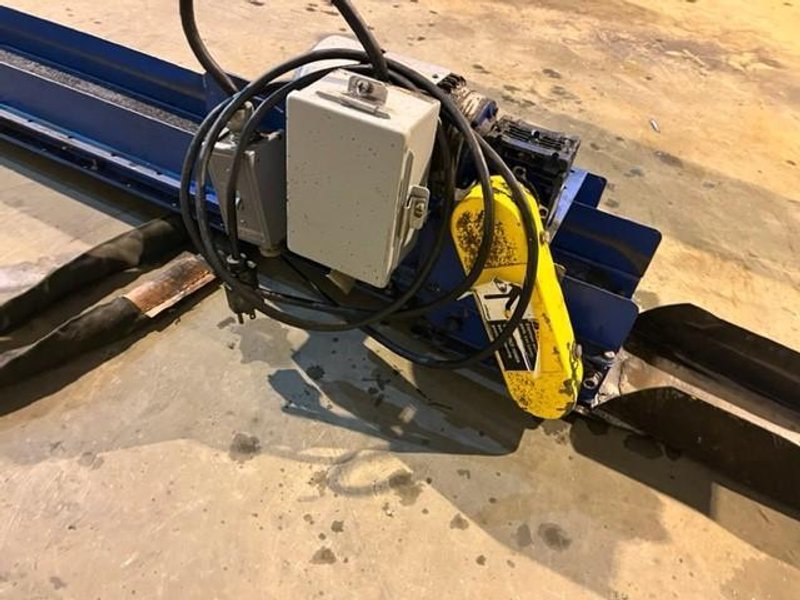 6&quot; x 93&quot; POWERED PARTS CONVEYOR STOCK# 3277