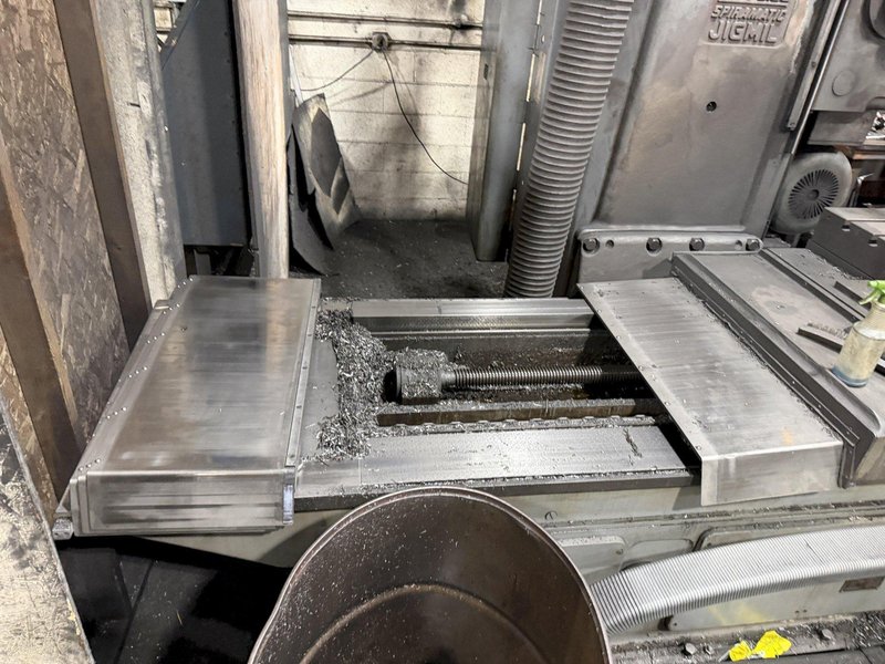 4" DEVLIEG 43H-72 SPIRAMATIC HORIZONTAL BORING MILL. STOCK # 0220226