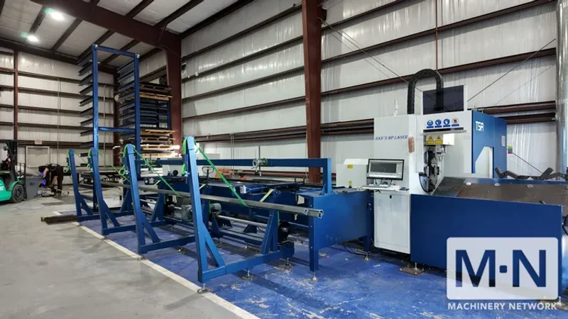 3000 WATT HANS MPS-T5A FIBER TUBE LASER