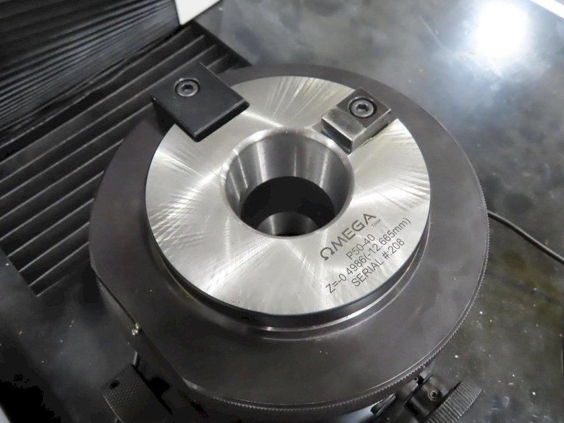 Omega Exactus Tool Setter with 50 Taper Spindle and 40 Taper Adapter Sleeve, Touch Screen Control and MORE!- Auction Item