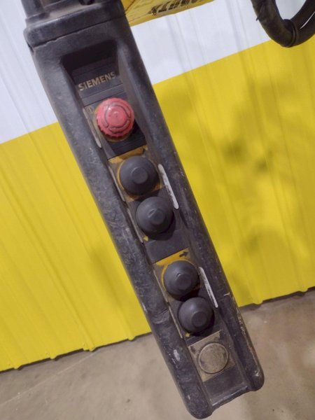 5 TON 10,000 LBS KONE MODEL #FEM 1AM POWER CABLE HOIST WITH TROLLEY: STOCK #18668