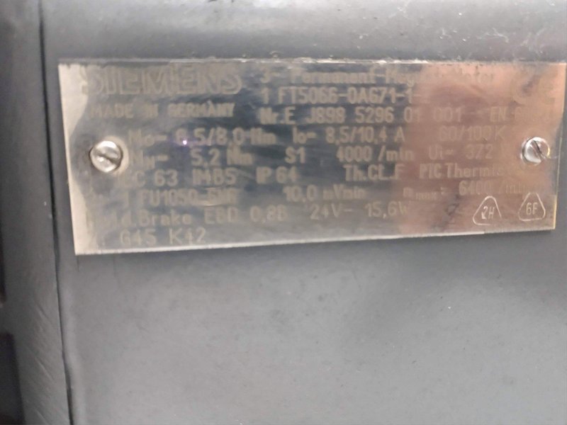 1100 LB X 16&quot; GSW MODEL #MHM0.5/1250SO SERVO MOTORIZED COIL REEL UNCOILER: STOCK 12990